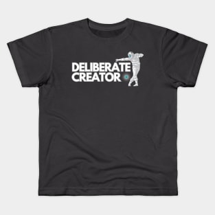 ASTRONAUT DELIBERATE CREATOR Kids T-Shirt